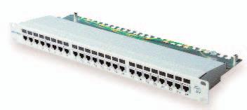 HPATCH PANELS Category 5e Shielded Patch Panels Signamax Category 5e shielded patch panel is designed to exceed TIA/EIA-568-B.