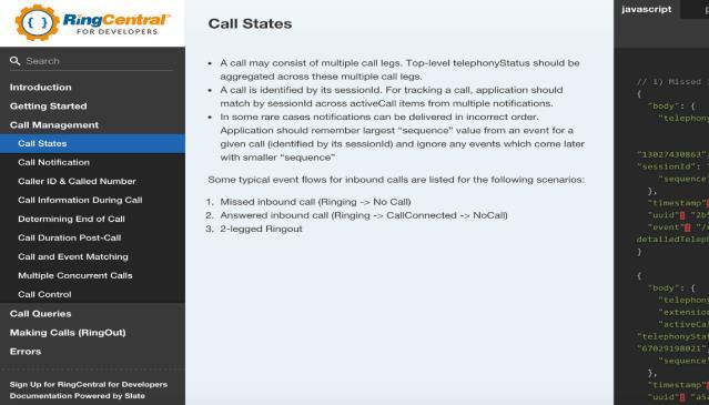 Want to see more? Built for Developers: http://developer.ringcentral.