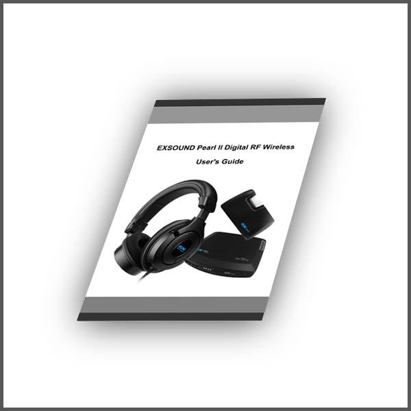 Package Contents 1. One EXSOUND Pearl II Digital RF Wireless Headset 2.
