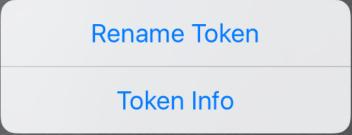 TIP: Type the name of the Customer Account who provided you the Soft Token.