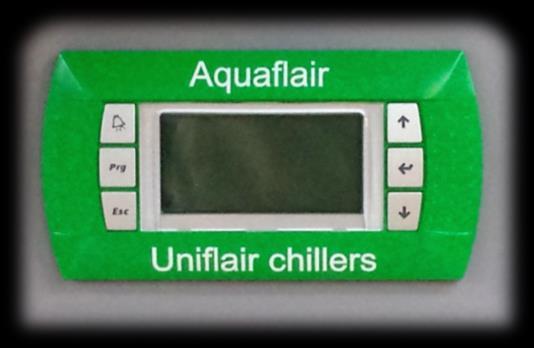 Self management Advanced control strategies All the control software solutions for the Aqualflair range are developed by Schneider Electric and specifically designed for each unit configuration, in