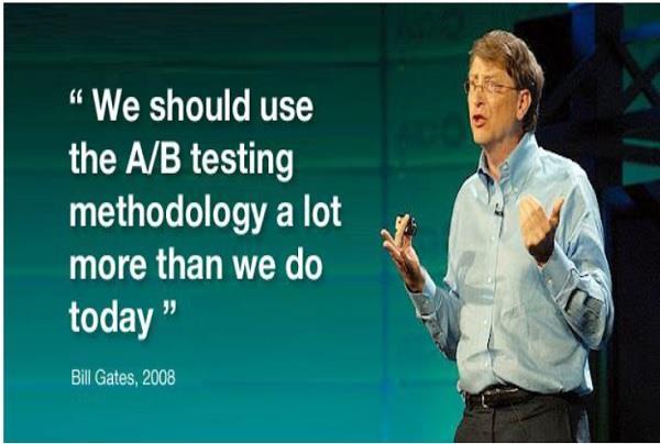 A/B Testing or split testing is a comparison between two variants of one aspect, say, two versions of a webpage.