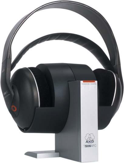 K 506 AFC Wireless convenience and high fidelity at its best The K 506 AFC is the top-of-the-line AFC Series model and offers true luxury in sound, comfort, and styling.