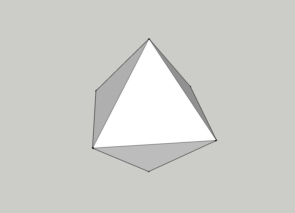 10 Challenge #4 Sketch an octahedron a polyhedron composed of 8 equilateral triangles.