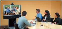 Videoconferencing Sessions Live video images and audio are transmitted between 2 or more locations during