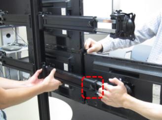 Set the Lower Left and Lower Right Horizontal Position 3 x 2 Multi-Monitor Installation (K3G320) 30