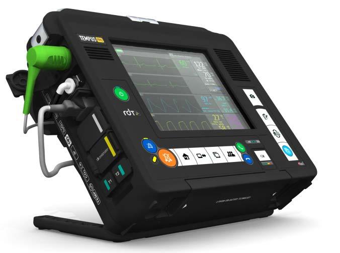 data and waveforms, video, voice and trauma data 4) Add additional clinical capabilities Modular design enabling addition of functions such as video laryngoscopy and ultrasound that can be delivered