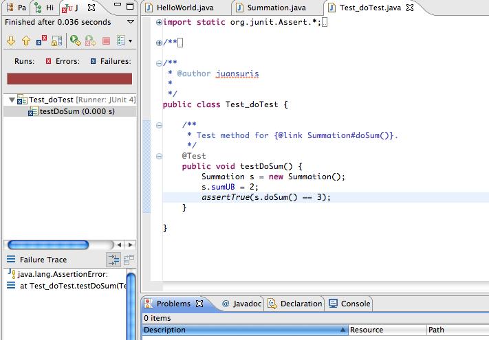 On Figure 10(a) notice the option to create a JUnit 4 Test was selected. Throughout the course we will be using JUnit 4.