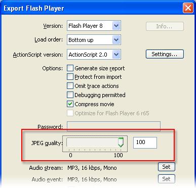 Exporting the Button Exporting the Button will allow you to use the Button in other applications such as Dreamweaver. 24. Click File > Export > Export Movie. The Export Movie dialogue box will open.