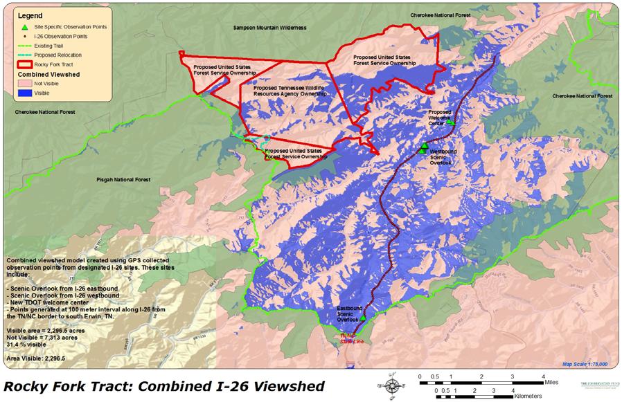 ROCKY FORK TRACT: VIEWSHED ANALYSIS REPORT Prepared for: The