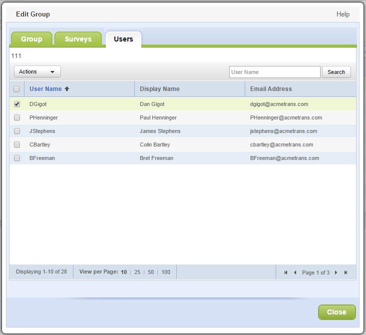 o Assigning Users to Groups is now handled in EFM.