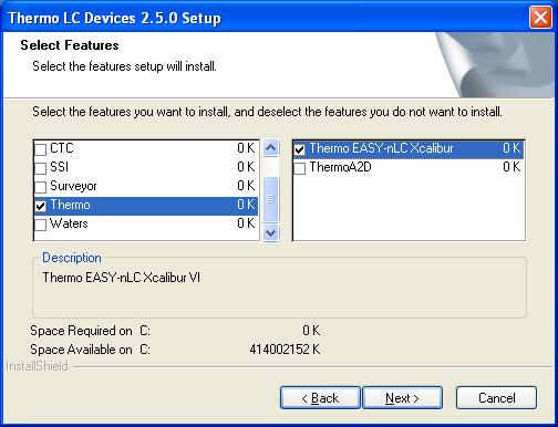 Installation To install the EASY-nLC Virtual Instrument software 1. Close all running programs before starting the installation.