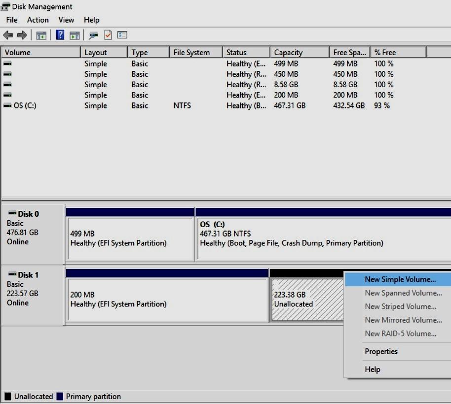 3.3 Formatting an HDD in Windows OS USB 3.