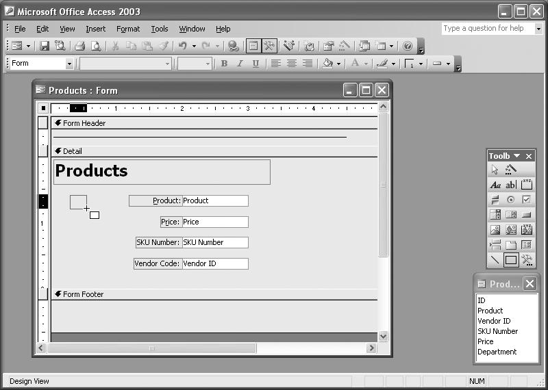 Adding Lines and Rectangles Add a Line to a Form or Report Design view.
