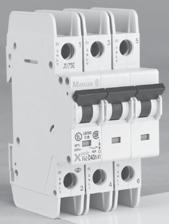 1 > Current limiting device > Ring-tongue terminals available > Worldwide approvals (app photo) Flexible product range Moeller s FAZ Branch Circuit Breakers are available in one, two and three pole