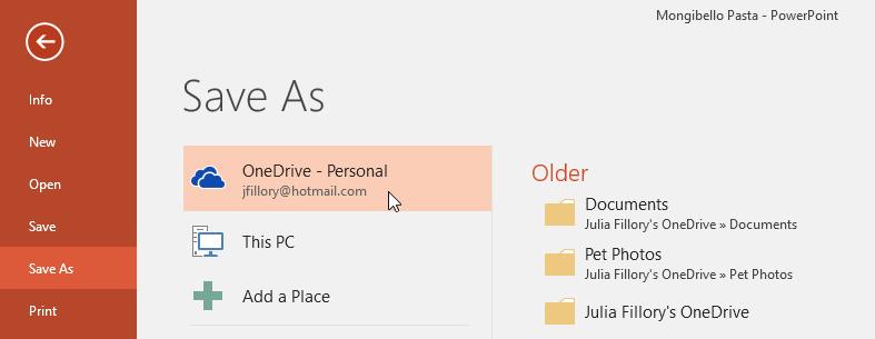 Share files: It s easy to share your OneDrive files with friends and coworkers. You can choose whether they can edit or simply read files.