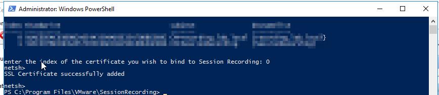 Once installed, run the pre-prepared PowerShell script (as