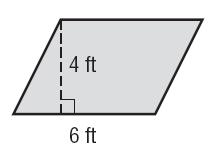 A = w Parallelogram The