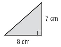 Triangle The area A of a