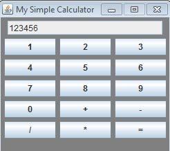 Java OOP Java Calculator Example