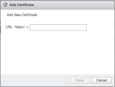Click on the certificate to view. The details display. For example: Adding a Plexxi Connect Certificate To add a Plexxi Connect certificate to the Plexxi Connect vsphere plugin: 1.