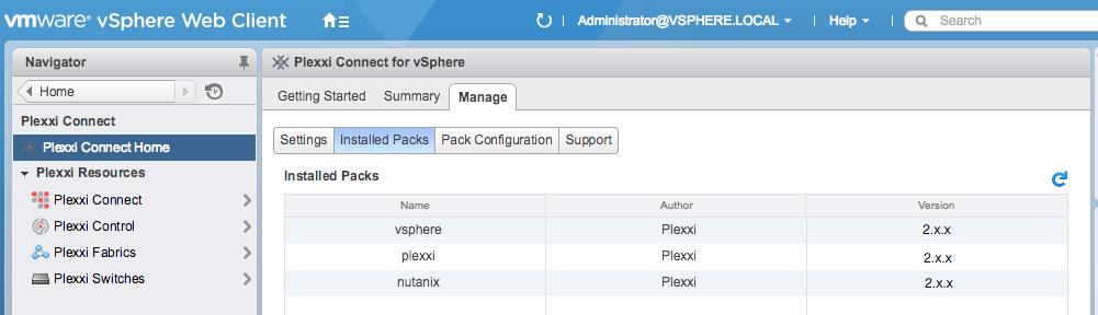 2 Managing Pack Configurations You can view, create, edit and delete pack configurations.