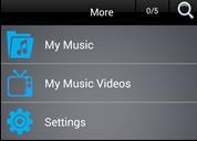 7. You can download up to five songs a week. Once downloaded, songs are added to your My Music file, located under the More tab. To log out from Freegal, tab Settings.