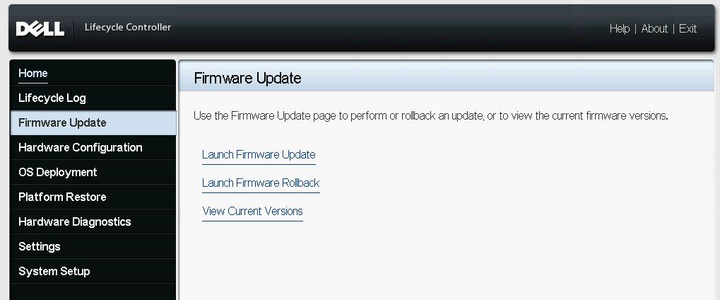 Upgrading NIC firmware The firmware for the NIC adapters in the Dell PowerEdge R630 must match the version in the RCM. Use these procedure to upgrade the NIC firmware, if necessary.