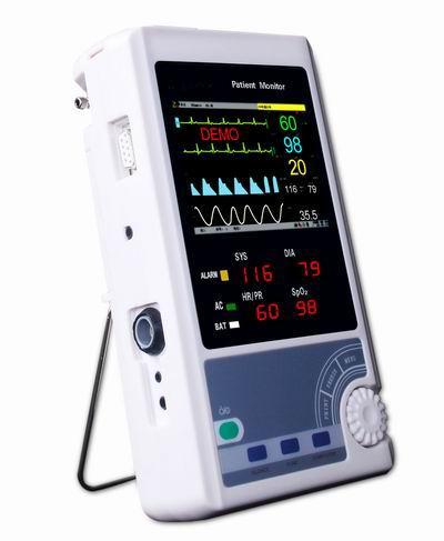 review Standard parameter of ECG, NIBP, RESP, digital SPO2, TEMP and PR Optional parameters: configuration 2-IBP, ECTO2 and Thermal printer Maxi 72 hour graphic and tabular trend with data storag e