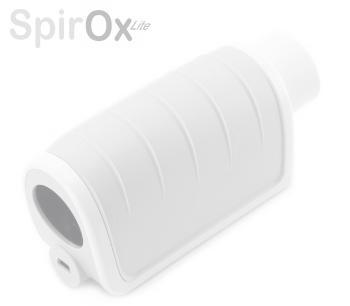 Model name: SpirOx Lite Hand-held Spirometer Measure the relative functions of FVC, VC and MVV, display &analyze thirty-three