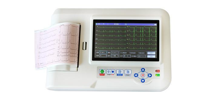 Available languages: English, Italian,Spanish, German,French,Russian,Portuguese,Polish,Turkish, Chinese Model name: EKG6012 12 channels / Color & Touch Screen 12-Leads, 12 Channels EKG.