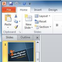 PowerPoint 2010 is a presentation software that allows you to create dynamic slide presentations that may include animation, narration,