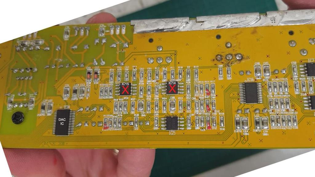 of the main PCB.