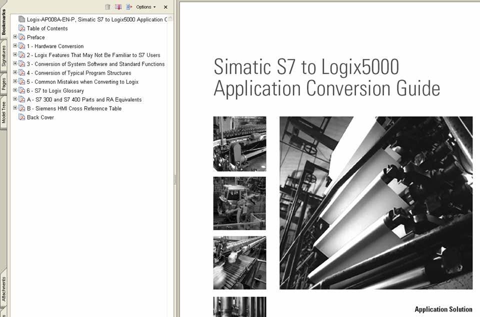 S7 to RSLogix5000 Conversion Guide Publication Number =