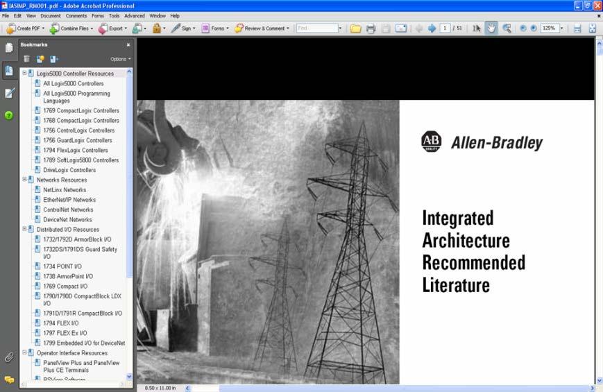 Integrated Architecture Bookshelf Copyright 2009 Rockwell Automation, Inc.