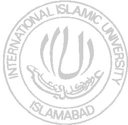 Department of Computer Science & Software Engineering International Islamic University Islamabad Dated: _Aug 2013_ Final Approval This is to certify that the Department of Computer Science,