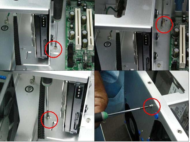 Chapter 5: Replacing Assemblies To remove and replace the hard disk drive To remove and replace the hard disk drive Use this procedure to remove and replace the hard