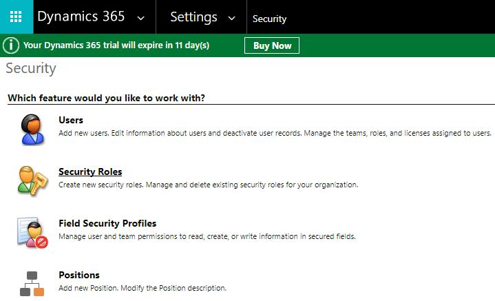 How to Configure Purchase Manager Security Roles in your Dynamics 365? Any user other than CRM Administrator must have Purchase Manager Security roles to access the solution.