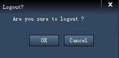 7 Log out the current user If you are leaving your PC, you had better log out the current account to prevent illegal user using. Click the icon user. and it will pop up a dialog box.