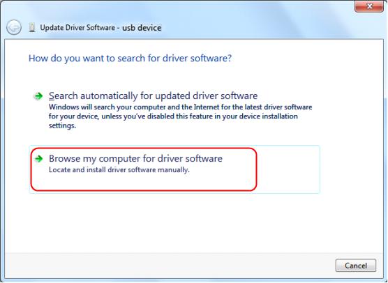 4.Bluetooth Function Only for OW18B Select "Browse my computer for driver
