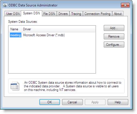 Crystal Reports Setting up the PostgreSQL ODBC driver Set up the PostgreSQL ODBC driver on a local Windows client to enable support for common third-party reporting packages such as Crystal Reports.