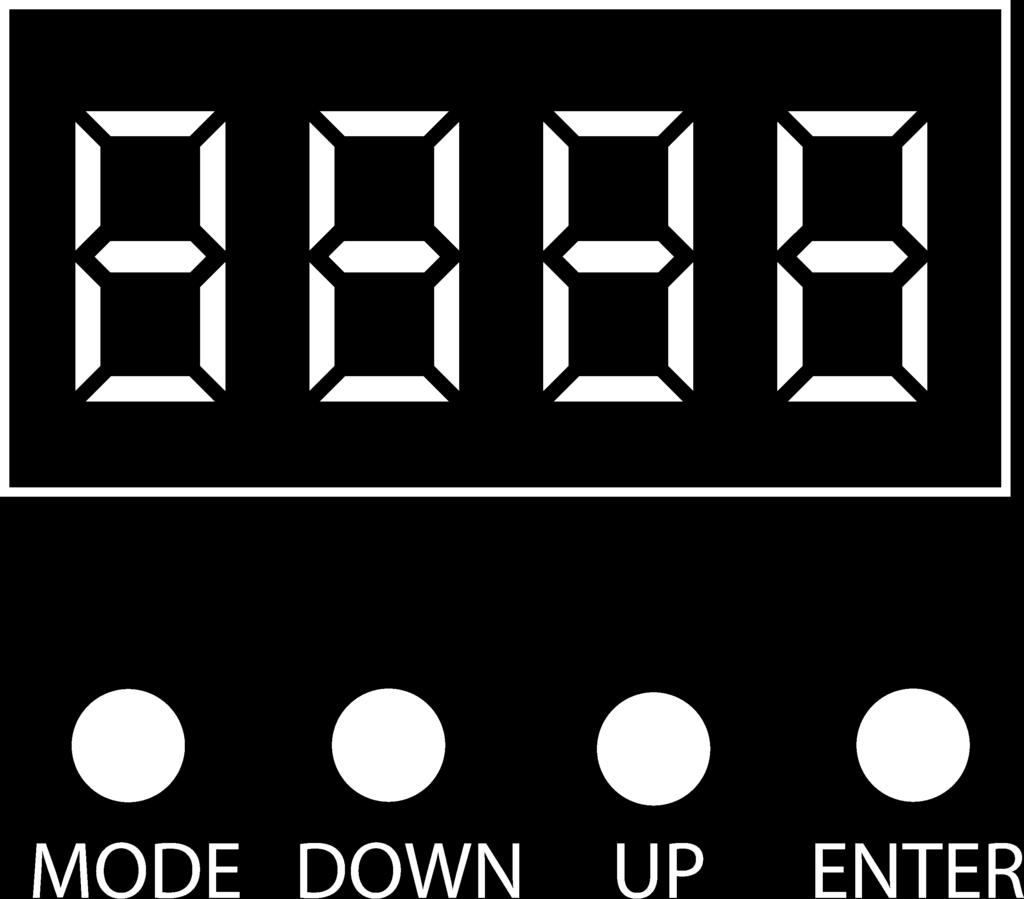 4. OPERATING INSTRUCTIONS Using the Control Panel Access control panel functions using the four buttons located directly underneath the LED display.