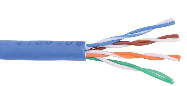 UTP cable has many advantages. It is easy to install and is less expensive than other types of networking media. In fact, UTP costs less per meter than any other type of LAN cabling. 3.2.