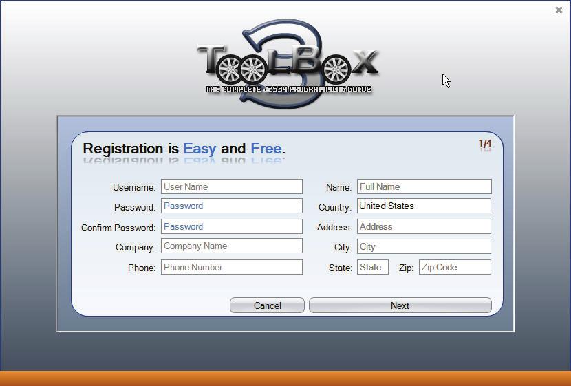 As you work through the registration process fill out all information completely and correctly.