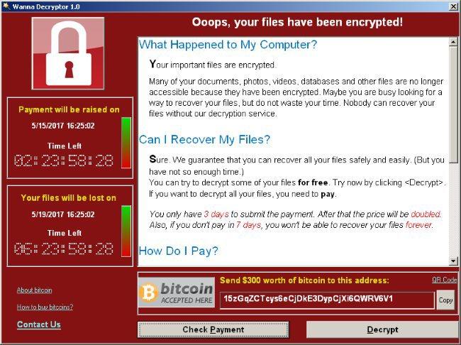 MAY 2017 - WANNACRY Ransomware that infected over 200,000 machines within three days Represented a new type of attack - Exploited known