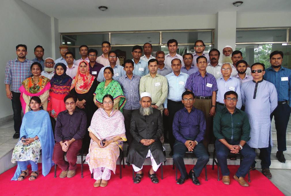 Participants of Environment Audit course with Director (Training), FIMA Mission Audit Training Course: Bank Branches/Exchange Houses (Abroad) of State Owned Bank Audit Course Participants of