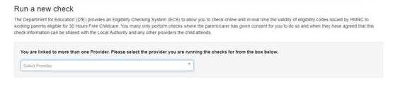Running a New Eligibility Check Click on the Run a New Check button.