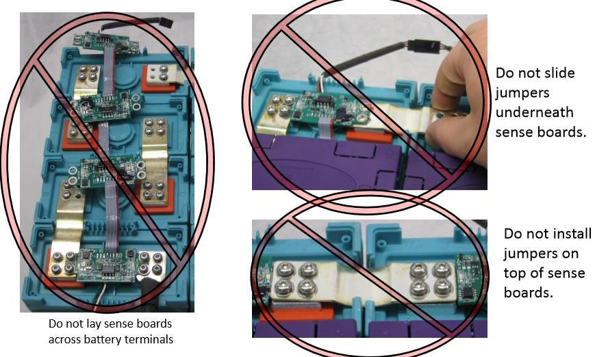The first step is to setup the batteries main electrical connections. This example shows a 24V 100Ah battery pack. Install all electrical hardware.