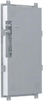 integration IP65-rated front panel for water and