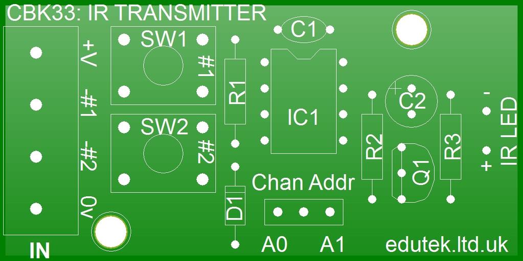 ASSEMBLY Below is the PCB with no